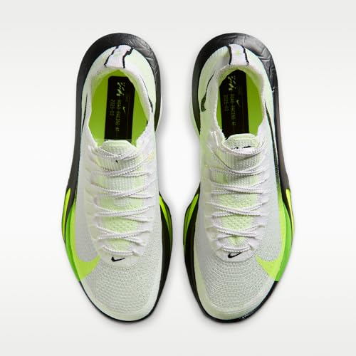 Nike Alphafly 3 Men's Road Racing Shoes (White/Volt/Barely Volt/Black) Size 9.5