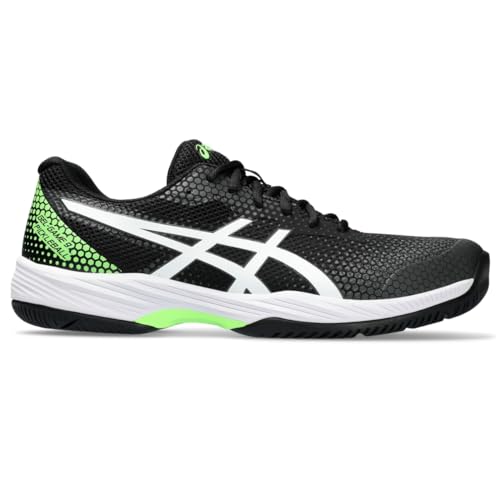 ASICS Men's Gel-Game 9 Pickleball Tennis Shoe, 8, Black/White