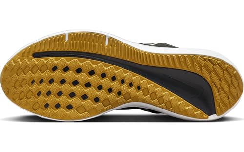 Nike Men's Running Shoes, Black Olive Aura Bronzine Amber Brown, 11 US