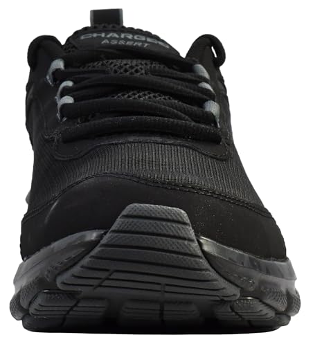 Under Armour Men's Charged Assert 9 Camo, Black/Black/Pitch Gray, 11 US