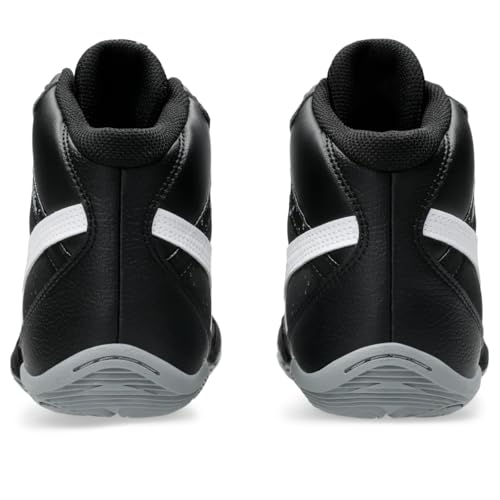 ASICS Men's Matflex 8 Wrestling Shoes, 11, Black/White