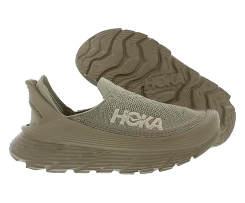 Hoka Unisex Restore TC Dune/Oxford Tan Men's 10, Women's 11 Medium