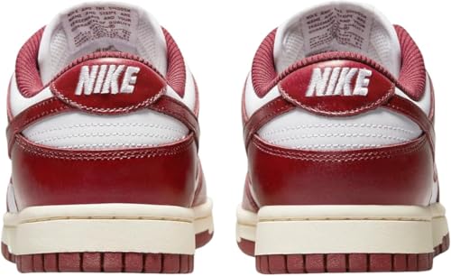 Womens Nike Dunk Low Premium 'White/Team Red'