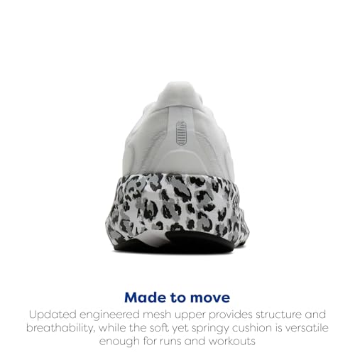 Brooks Women’s Revel 9 Neutral Running & Walking Shoe - White/Ultimate Grey/Black - 7.5 Medium