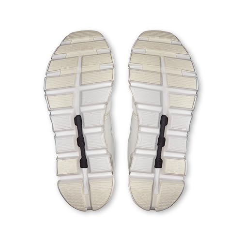 On Women's Cloud 6 Sneakers, White, 6.5 Medium US