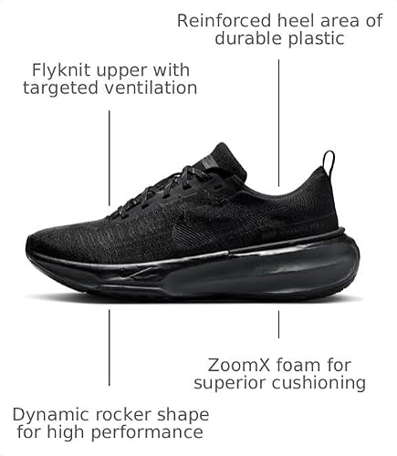 Nike Invincible 3 Men's Road Running Shoes (DR2615-005, Black/Anthracite/Black) Size 8.5
