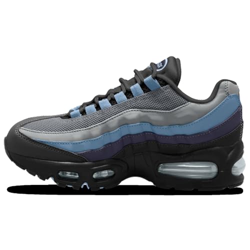 Nike Air Max 95 - Boys' Grade School (Black/Blue) Size 6