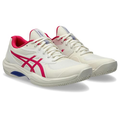 ASICS Boy's Gel-Game 10 Gs Clay Sneaker, Cream Bright Rose, 9.5 US