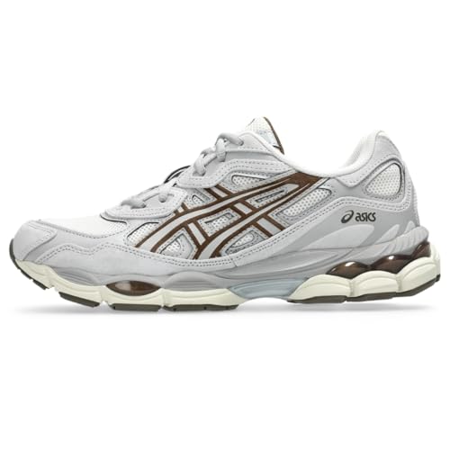 ASICS Unisex Gel-NYC Sportstyle Shoe, 7.5M / 9W, Cream/Cement Grey