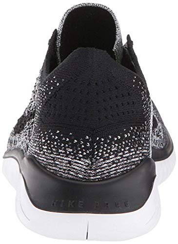 Nike Women's Free Rn Flyknit 2018 Running Shoe 6 , Black/Anthracite