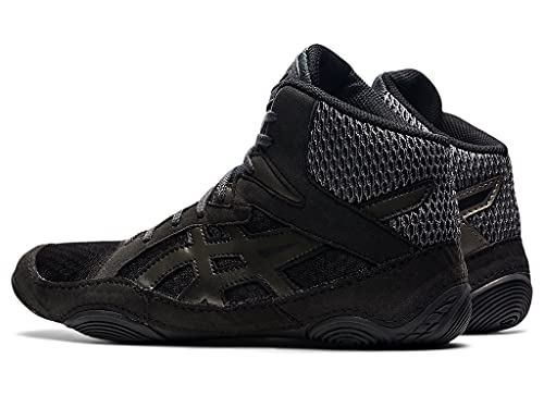 ASICS Men's Snapdown 3 Wrestling Shoes, 13, Black/Gunmetal