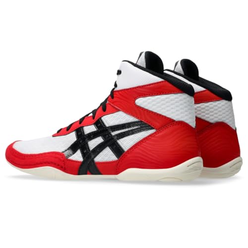ASICS Kid's Matflex 7 Grade School Wrestling Shoes, 5.5, Classic RED/Black