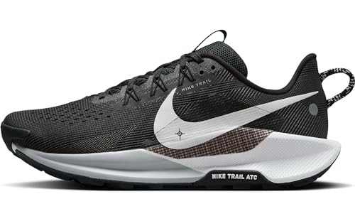 Nike Men's Pegasus Trail 5 Black/White/Anthracite/Wolf Grey 10.5 Medium