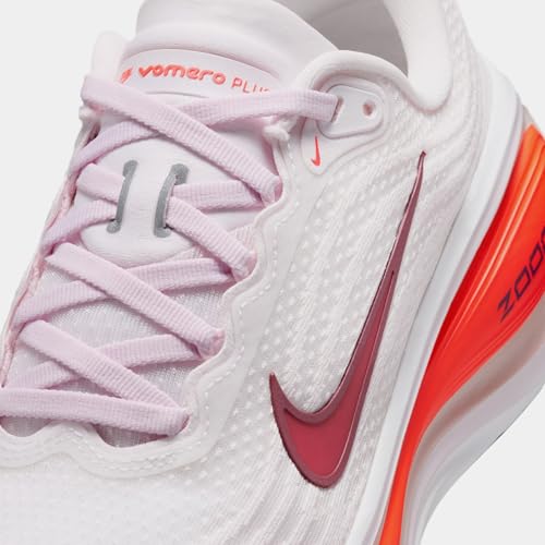 Nike Vomero Plus Womens Running Shoes (Pearl Pink/Team Crimson) Size 8.5