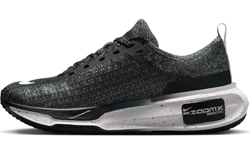Nike Men's Invincible 3 Road Running Shoes (Black/White, us_Footwear_Size_System, Adult, Men, Numeric, Medium, Numeric_11_Point_5)