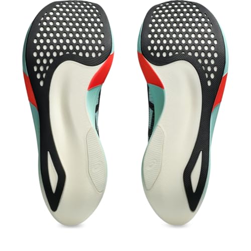 ASICS Unisex METASPEED Edge Running Shoes, 8M / 9.5W, Illuminate Mint/Black