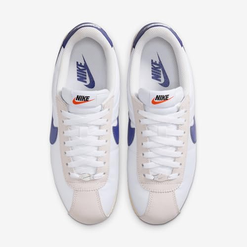 Nike Cortez Textile Women's Shoes (DZ2795-102, White/Phantom/Alabaster/Deep Night) Size 7