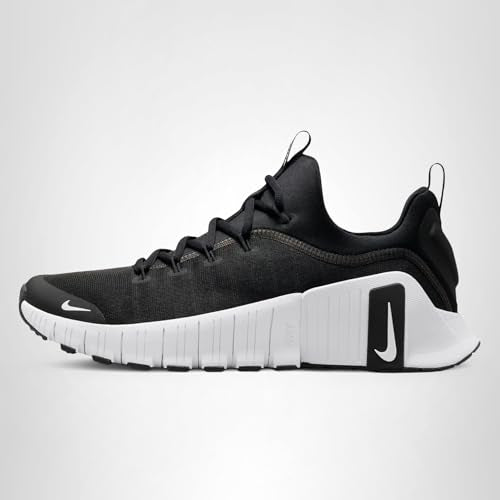 Nike Women's Free Metcon 6 Black/White 5 Medium