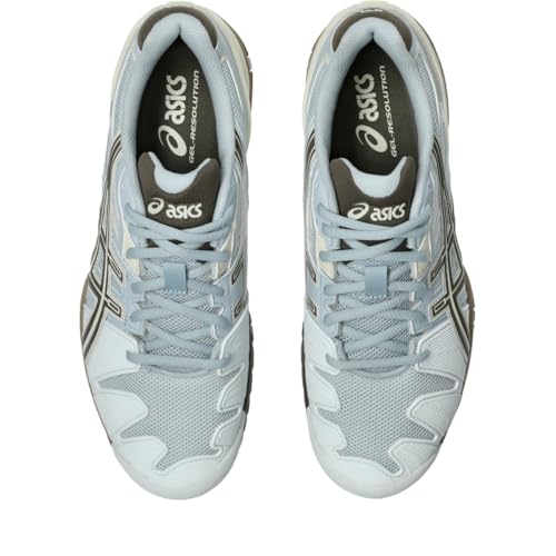 ASICS Unisex Gel-Resolution 5 Sportstyle Shoes, 9M / 10.5W, Storm Cloud/Sepia Brown