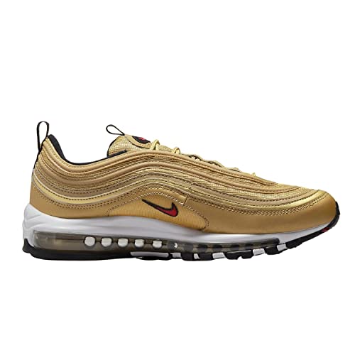 Nike mens Air Max 97 Og, Metallic Gold/Varsity Red, 9.5