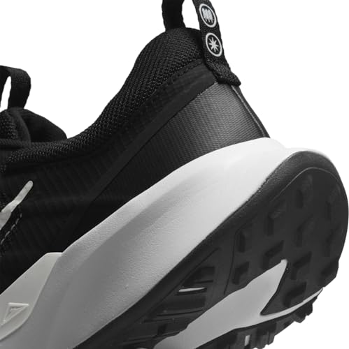 Nike Women's WMNS Juniper Trail 2 Nn Running Shoe, Black White, 7.5