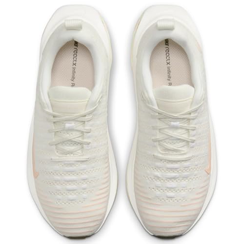 Nike InfinityRN 4 Women's Shoes (HJ7666-133, Sail/Vapor Green/Cargo Khaki/Crimson Tint) Size 6