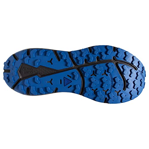 Brooks Men’s Divide 3 Trail Running Shoe - Black/Pearl/Blue - 8.5 Medium
