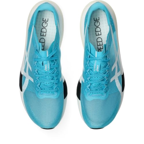 ASICS Unisex METASPEED Edge Tokyo Running, 10M / 11.5W, Aquarium/White
