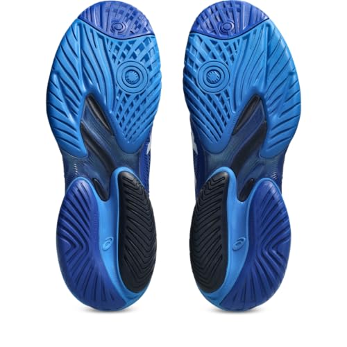 ASICS Men's Court FF 3 Tennis Shoes, 12, Tuna Blue/Pure Silver