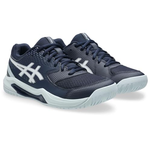 ASICS Women's Gel-Dedicate 8 Trainers, Midnight White, 9 US