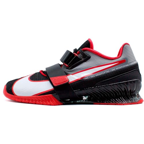 Nike Romaleos 4 Weightlifting Shoes (Black/University Red/White) Size 9