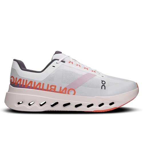 On Mens, Cloudsurfer Next White/Flame 11.5 Medium