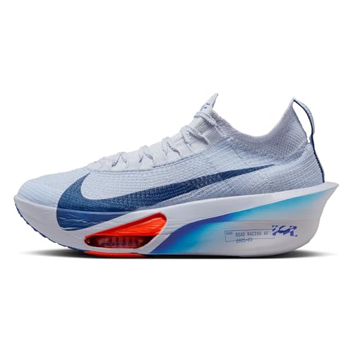 Nike Alphafly 3 Men's Road Racing Shoes (FD8311-001, Football Grey/Ghost/Persian Violet/Blue Void) Size 7