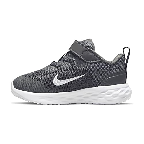 Nike Revolution 6 Nn (GS), Unisex Children's Gymnastics Shoes, Iron Grey White Smoke Grey, 6.5 US