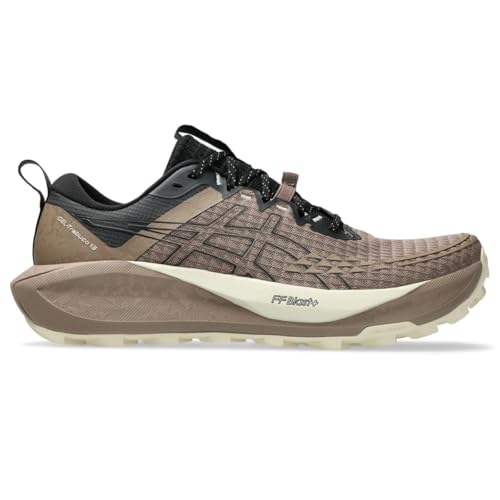 ASICS Men's Gel-Trabuco 13 Running Shoes, 7.5, Taupe Grey/Black