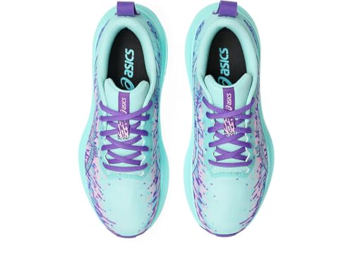 ASICS Kid's Gel-Noosa TRI 16 GS Running Shoes, 5.5, Illuminate Mint/Radiant Amethyst