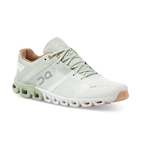 ON - Running Men's Cloudflow Running Shoe, Aloe White, 6 US