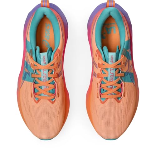 ASICS Unisex NOVABLAST 5 Running Shoes, 11.5M / 13W, Mojave/Amethyst