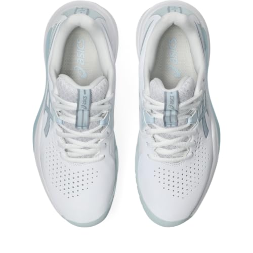 ASICS Women's Gel-Challenger 15 Tennis Shoes, 9, White/Sky
