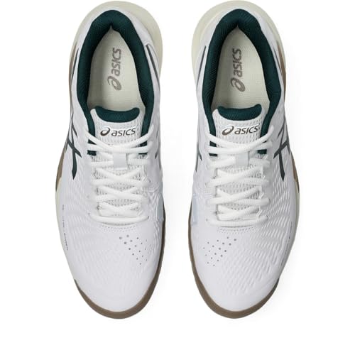 Asics Gel-Challenger 14 Mens Sneaker, White/Saxon Green, 11.5 US