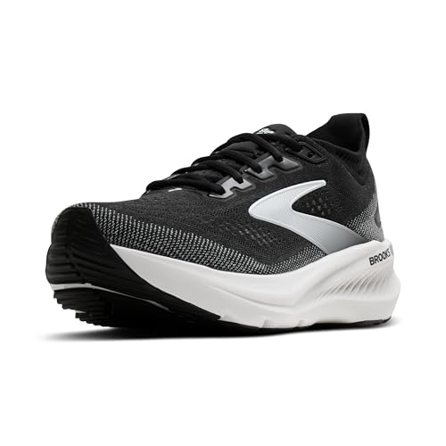 Brooks Women’s Glycerin GTS 23 Supportive Running Shoe - Black/Grey/White - 8.5 Medium