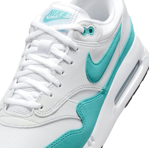 Nike Air Max 1 '86 OG G Men's Golf Shoes (DV1403-117, White/Pure Platinum/Black/Dusty Cactus) Size 11