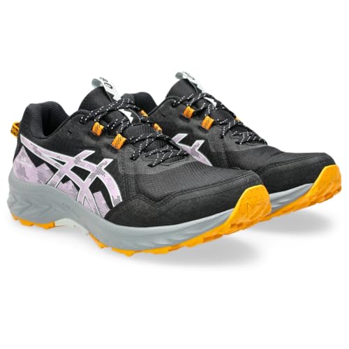 ASICS Women's Gel-Venture 10 Running Shoes, 8.5, Black/Light UBE
