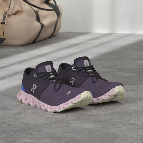 On Running Cloud X 3 Women, Midnight/Heron, 5.5