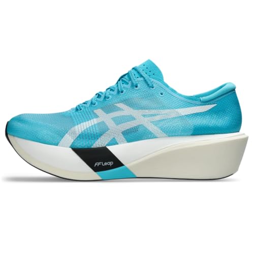 ASICS Unisex METASPEED Edge Tokyo Running, 10M / 11.5W, Aquarium/White