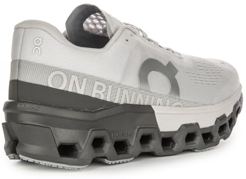 On Women's Cloudmonster 2, Frost/Rock, 6.5 Medium