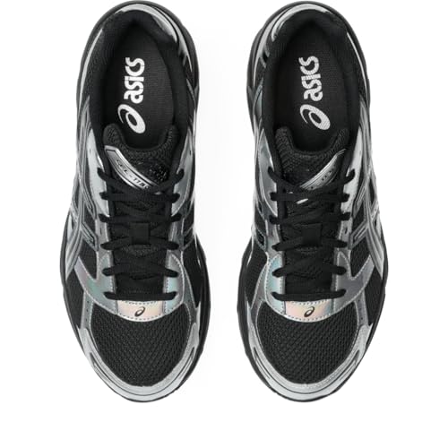 ASICS Unisex Gel-1130 Sneakers, Black/Pure Silver, 10.5 US Women/9 US Men