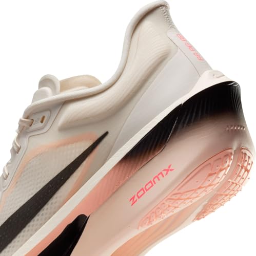 Nike Zoom Fly 6 Men's Road Racing Shoes (FN8454-102, Pale Ivory/Crimson Tint/Sail/Black) Size 7.5
