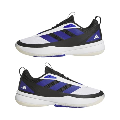Adidas Unisex-Adult Front Court Basketball, Black/Lucid Blue/White, 6.5