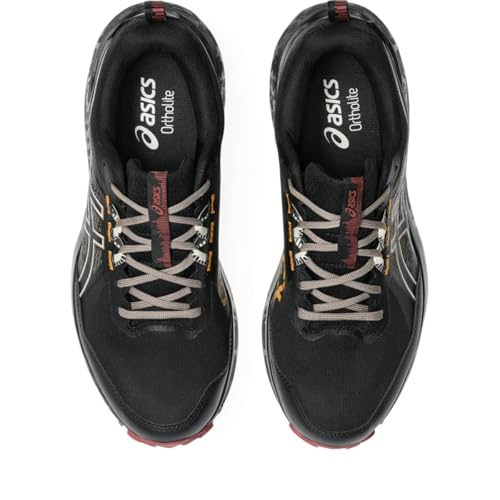 ASICS Men's Gel-Sonoma 8 GTX Running Shoes, 11, Black/Brisket RED